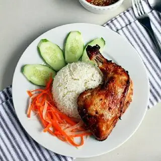 Hình ảnh Cơm gà nướng