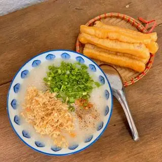 Hình ảnh Cháo bột ruốc - quẩy