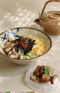 Hình ảnh Cơm trà và sườn chay kho ngủ vị