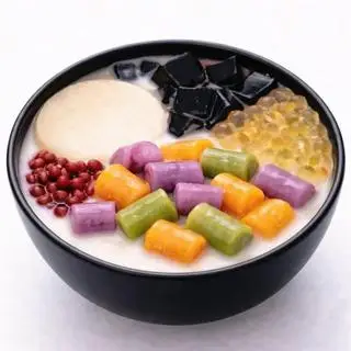 Hình ảnh Chè khoai dẻo mix đậu đỏ tàu hũ Singapore