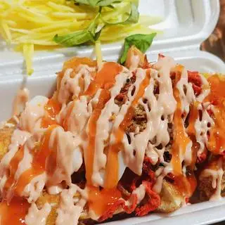 Hình ảnh Bánh mì nướng muối ớt sốt bơ ong vàng