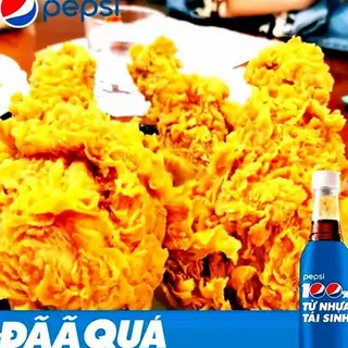 Hình ảnh Gà rán giòn truyền thống - 1 pepsi