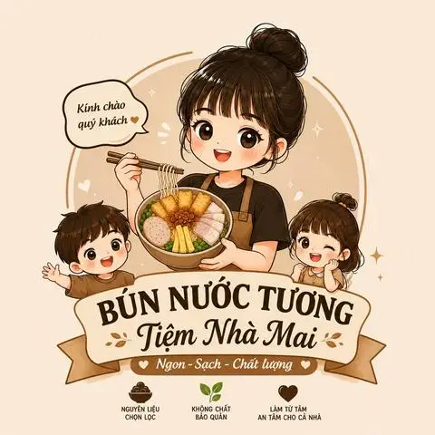 Hình ảnh TIỆM NHÀ MAI - BÚN NƯỚC TƯƠNG & PHÊ PHIN - Đường Số 15