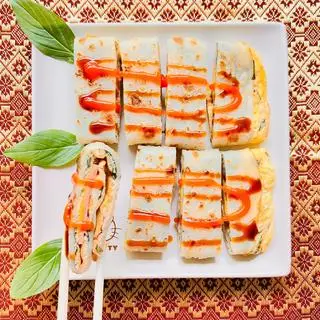 Hình ảnh Bánh trứng phô mai - jambon - 火腿起司蛋餅