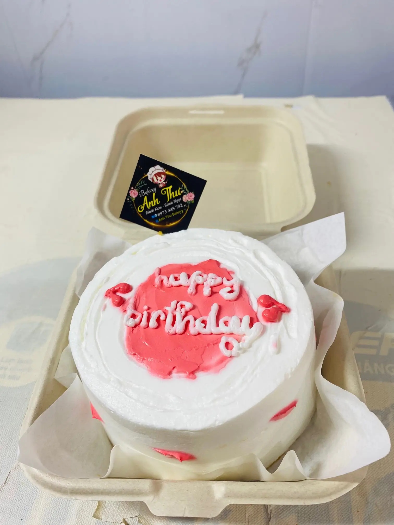 Hình ảnh Bánh bento trong trắng tình yêu giá