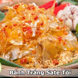 Hình ảnh Bánh Tráng Sate tỏi