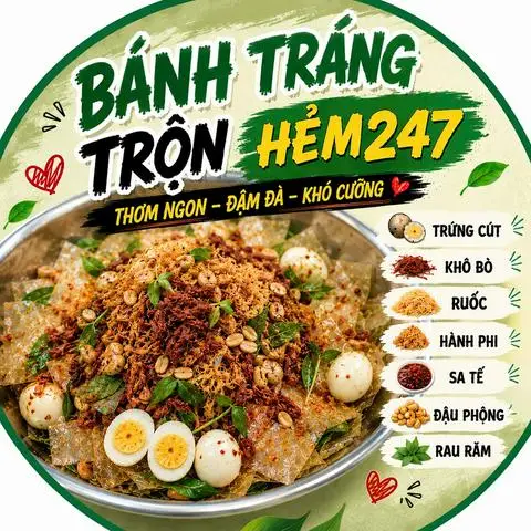 Hình ảnh Bánh Tráng Trộn Hẻm 247 - Lạc Long Quân