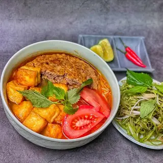 Hình ảnh Bún riêu cua (tóp mỡ hành phi)