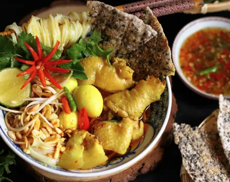 Hình ảnh Mì quảng gà