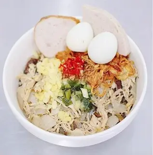 Hình ảnh Combo bánh đúc nóng gà đặc biệt - trà tắc