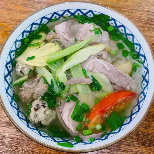 Hình ảnh Bún dọc mùng đẩy đủ