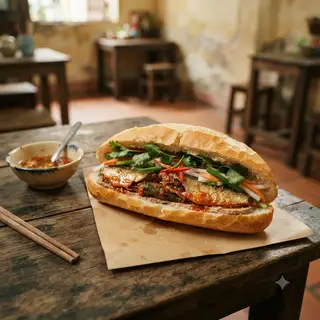 Hình ảnh Bánh mì cá mồi 3C6