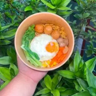 Hình ảnh Mì Indomi trứng - bò viên
