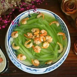 Hình ảnh Canh bầu nấu tôm