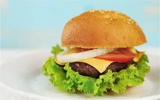 Hình ảnh Hamburger bò phô mai