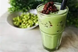 Hình ảnh Trà sữa matcha đậu đỏ