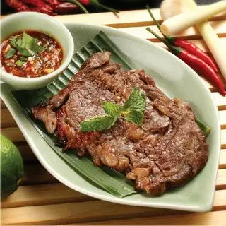Hình ảnh Thịt bò nướng nước chấm đặc biệt