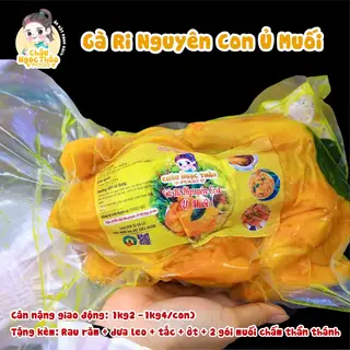 Hình ảnh Gà ri nguyên con ủ muối loại 1
