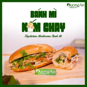 Hình ảnh Bánh Mì Chay Đầy Đủ (Chả + Chà Bông)