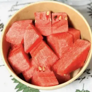 Hình ảnh Dưa hấu cắt sẵn