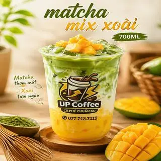 Hình ảnh Matcha mix xoài