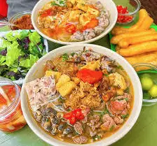 Hình ảnh Bún riêu ốc đầy đủ