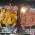 Hình ảnh Combo 2 con gà như hình - 4 bánh mì - đồ chua ,dưa rau răm nước chấm