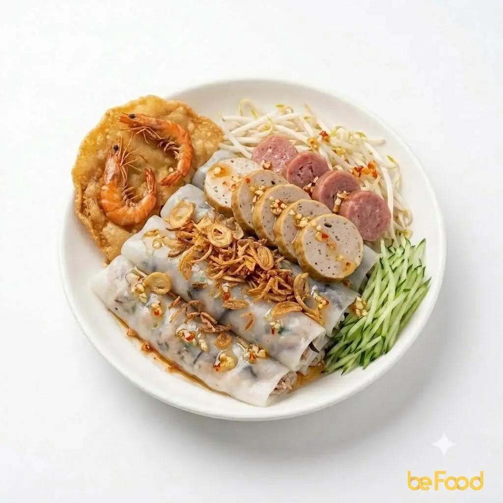 Hình ảnh Bánh cuốn mão điền chả quế