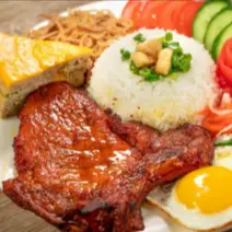 Hình ảnh Cơm tấm sườn bì chả trứng ốp la