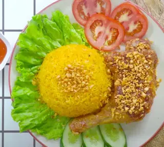 Hình ảnh Cơm đùi ba tư