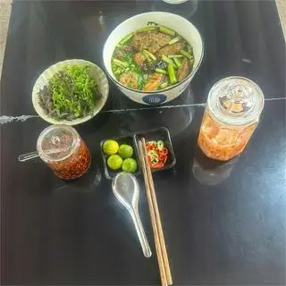 Hình ảnh Bánh đa cá rô - tô đặc biệt
