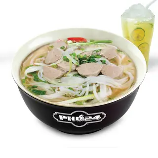 Hình ảnh Phở bò viên nhỏ & thức uống
