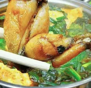 Hình ảnh Lẩu ếch măng cay
