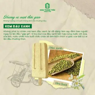 Hình ảnh Đậu xanh - green bean ice cream