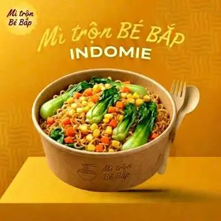 Hình ảnh Mì Indomie rau củ trộn - chọn topping yêu thích của bạn