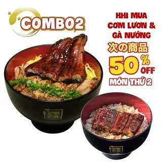 Hình ảnh DL247- Combo 2 (Cơm Lươn & Gà Nướng + Cơm Lươn Nướng)