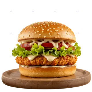Hình ảnh BUGER GÀ GIÒN