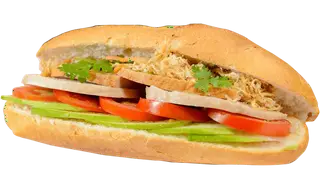 Hình ảnh Bánh mì chà bông - chả lụa