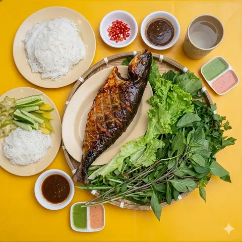 Hình ảnh Cá Nướng Muối Ớt - Thống Nhất
