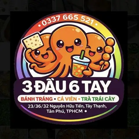 Hình ảnh Ăn Vặt 3 Đầu 6 Tay - Bánh Tráng, Cá Viên & Trà Trái Cây - Nguyễn Hữu Tiến