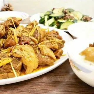 Hình ảnh Cơm vịt kho gừng