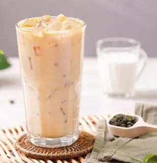 Hình ảnh Trà sữa vải thiều