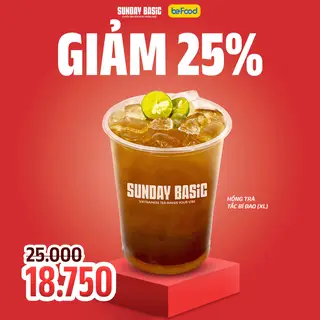 Hình ảnh Hồng trà tắc bí đao XL giảm 25%