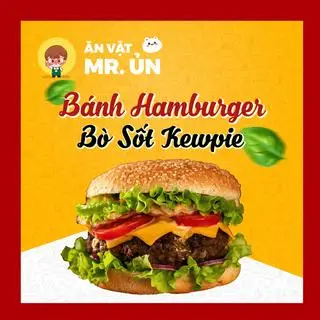 Hình ảnh Hamburger Bò xốt Kewpie