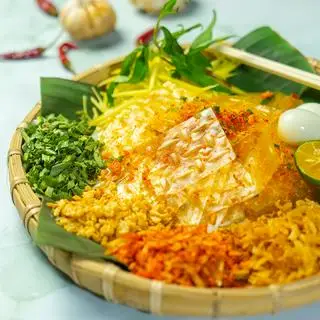 Hình ảnh Bánh tráng trứng muối