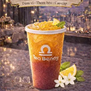 Hình ảnh Trà lài chanh sả thạch nổ