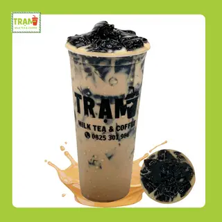 Hình ảnh Trà sữa sương sáo lá
