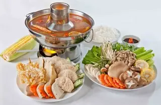 Hình ảnh Lẩu thái tomyum chay full topping