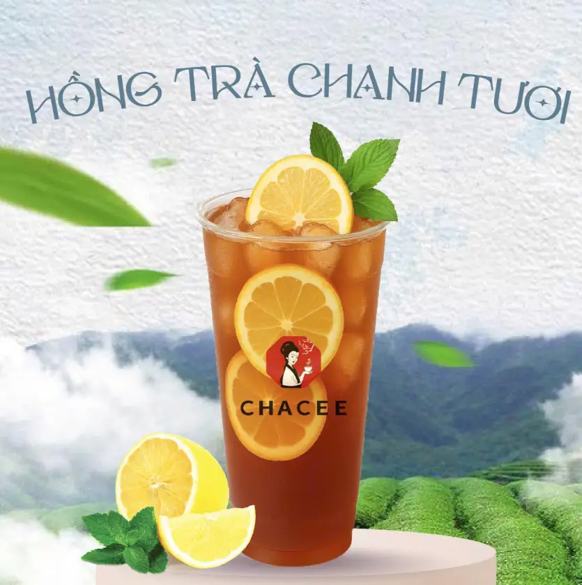 Hình ảnh HỒNG TRÀ CHANH TƯƠI