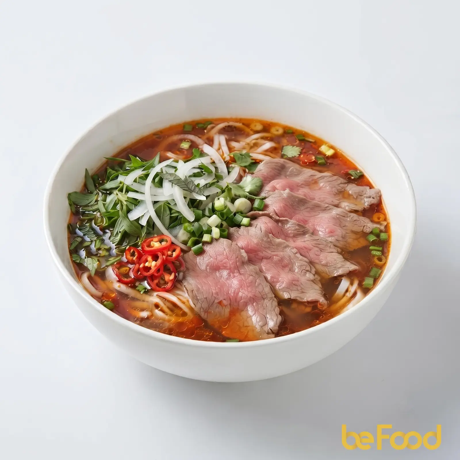 Hình ảnh Bún bò tái